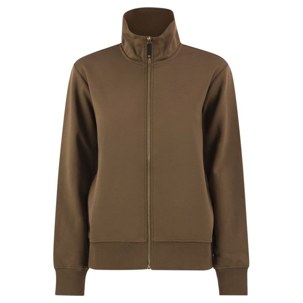 S Max Mara Women Smmcarezza - High-Neck Zip-Up Sweatshirt